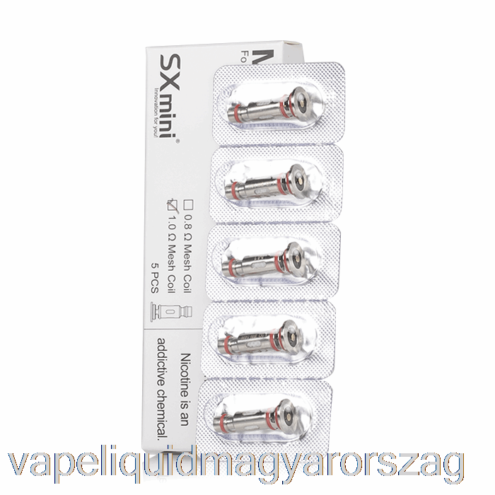Yihi Sxmini Mk Pro Osztályú Cseretekercsek 1,0 Ohm Mk Pro Tekercsek Vape Folyadék